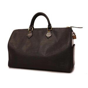 Louis Vuitton Handbag Epi Speedy 35 M42992 Noir Ladies